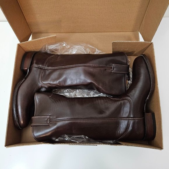 18. Cowboy (girl) boots by Alberta Boots Co. Size 8 D - Picture 2 of 10